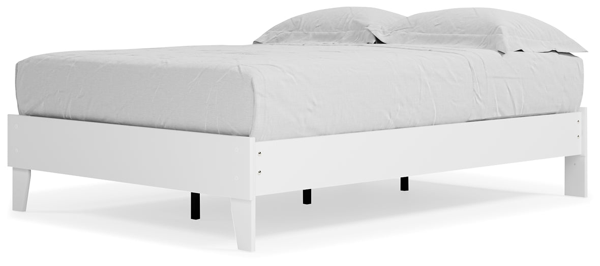 Piperton Queen Platform Bed Milwaukee Furniture of Chicago - Furniture Store in Chicago Serving Humbolt Park, Roscoe Village, Avondale, & Homan Square