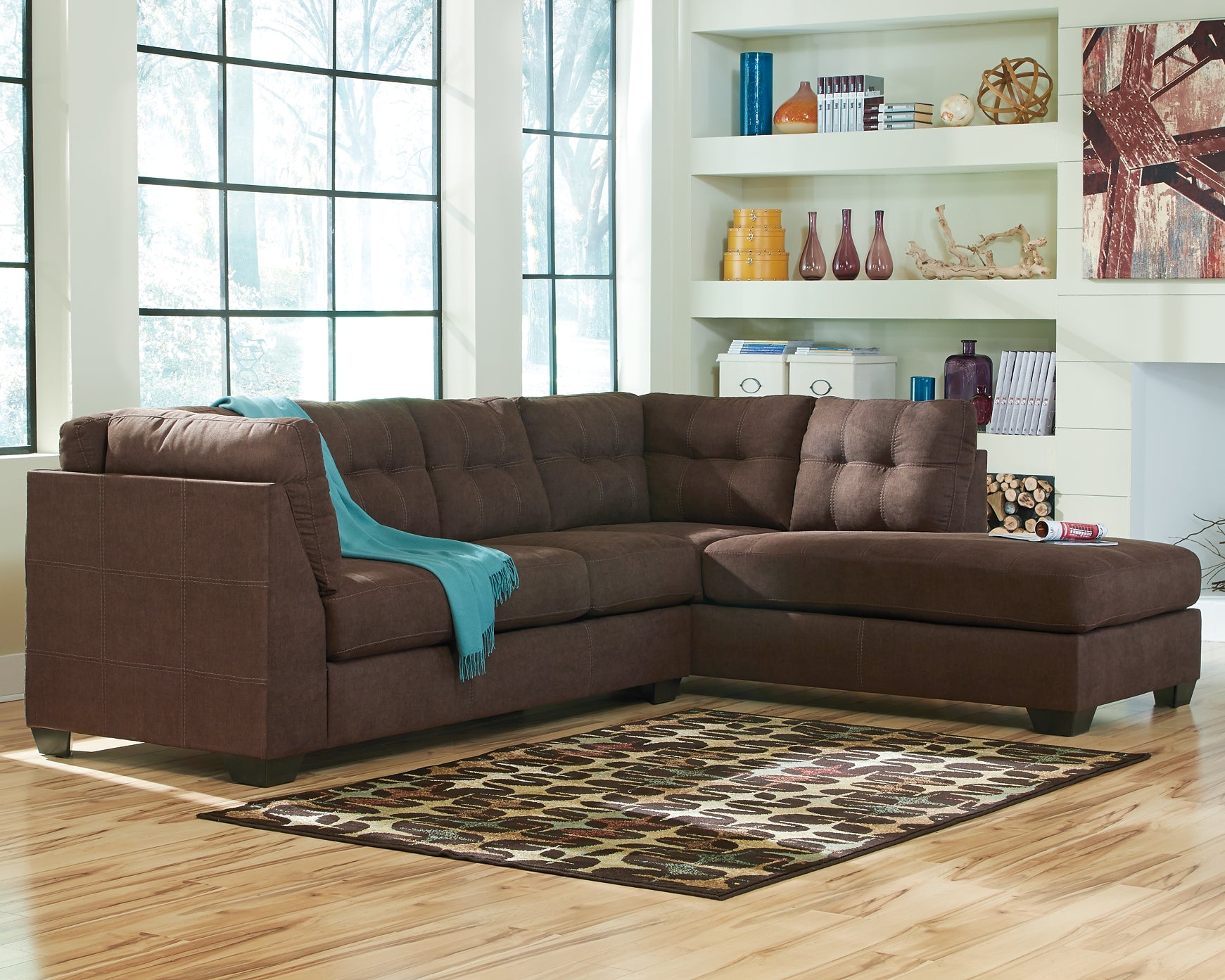 Maier 2-Piece Sectional with Chaise Milwaukee Furniture of Chicago - Furniture Store in Chicago Serving Humbolt Park, Roscoe Village, Avondale, & Homan Square