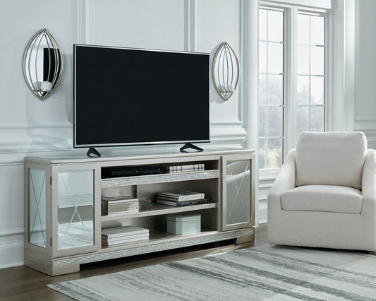 Flamory LG TV Stand w/Fireplace Option Milwaukee Furniture of Chicago - Furniture Store in Chicago Serving Humbolt Park, Roscoe Village, Avondale, & Homan Square
