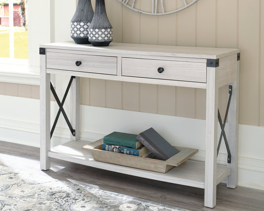 Bayflynn Console Sofa Table Milwaukee Furniture of Chicago - Furniture Store in Chicago Serving Humbolt Park, Roscoe Village, Avondale, & Homan Square