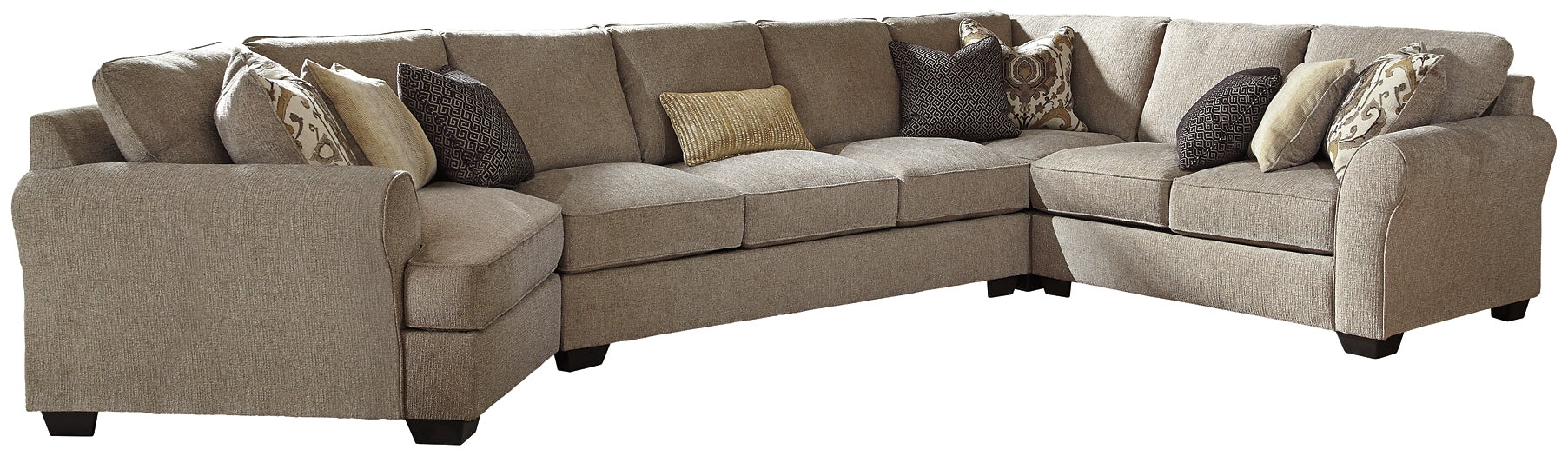 Pantomine 4-Piece Sectional with Cuddler Milwaukee Furniture of Chicago - Furniture Store in Chicago Serving Humbolt Park, Roscoe Village, Avondale, & Homan Square