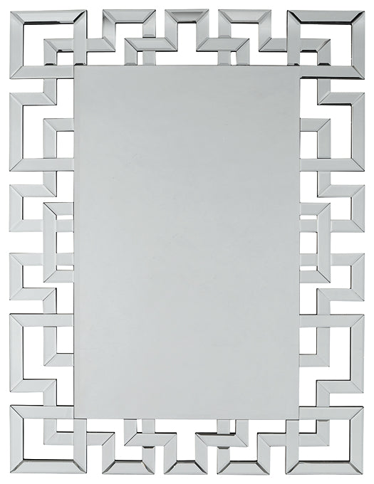 Jasna Accent Mirror Milwaukee Furniture of Chicago - Furniture Store in Chicago Serving Humbolt Park, Roscoe Village, Avondale, & Homan Square