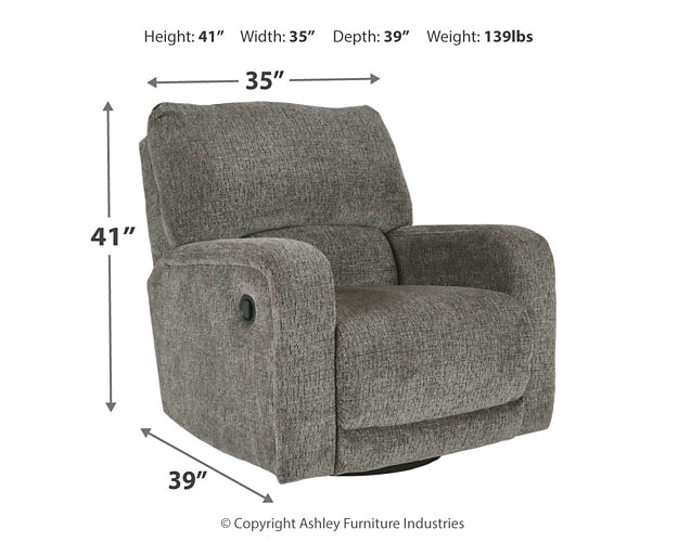 Wittlich Swivel Glider Recliner Milwaukee Furniture of Chicago - Furniture Store in Chicago Serving Humbolt Park, Roscoe Village, Avondale, & Homan Square