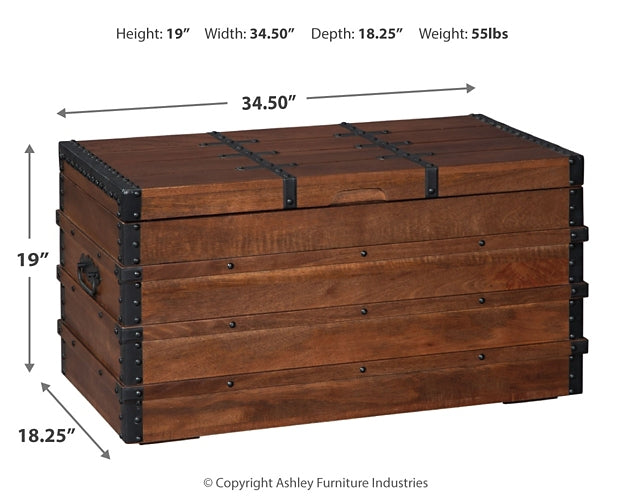 Kettleby Storage Trunk Milwaukee Furniture of Chicago - Furniture Store in Chicago Serving Humbolt Park, Roscoe Village, Avondale, & Homan Square
