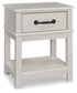 Dorrinson One Drawer Night Stand Milwaukee Furniture of Chicago - Furniture Store in Chicago Serving Humbolt Park, Roscoe Village, Avondale, & Homan Square