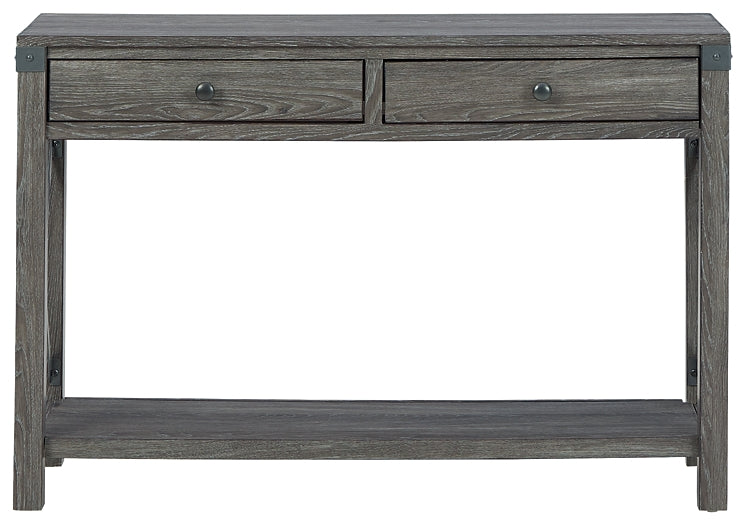 Freedan Console Sofa Table Milwaukee Furniture of Chicago - Furniture Store in Chicago Serving Humbolt Park, Roscoe Village, Avondale, & Homan Square