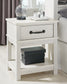 Dorrinson One Drawer Night Stand Milwaukee Furniture of Chicago - Furniture Store in Chicago Serving Humbolt Park, Roscoe Village, Avondale, & Homan Square