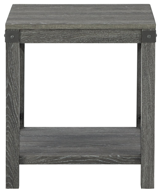 Freedan Square End Table Milwaukee Furniture of Chicago - Furniture Store in Chicago Serving Humbolt Park, Roscoe Village, Avondale, & Homan Square