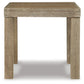 Silo Point Square End Table Milwaukee Furniture of Chicago - Furniture Store in Chicago Serving Humbolt Park, Roscoe Village, Avondale, & Homan Square