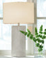 Bradard Poly Table Lamp (1/CN) Milwaukee Furniture of Chicago - Furniture Store in Chicago Serving Humbolt Park, Roscoe Village, Avondale, & Homan Square