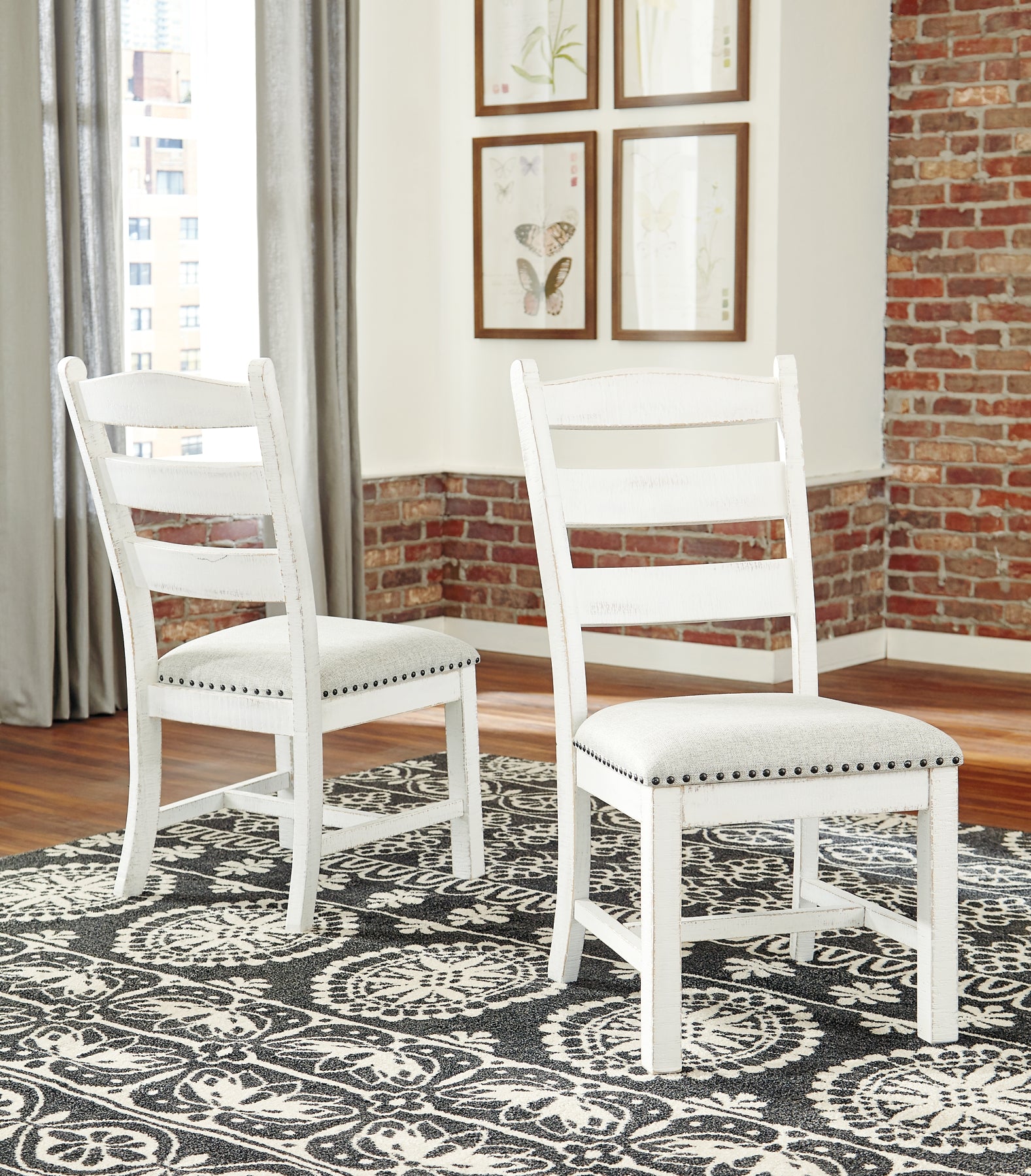 Valebeck Dining UPH Side Chair (2/CN) Milwaukee Furniture of Chicago - Furniture Store in Chicago Serving Humbolt Park, Roscoe Village, Avondale, & Homan Square