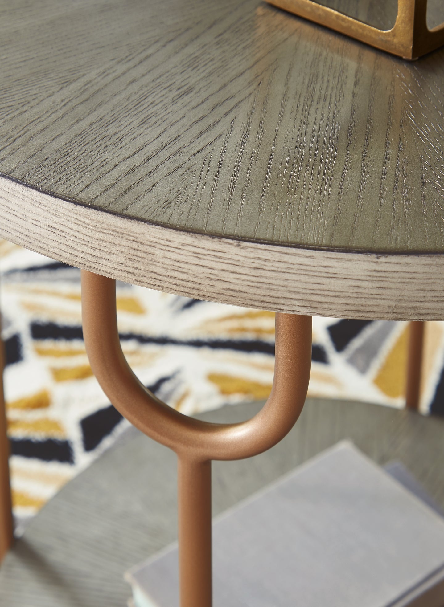 Ranoka Round End Table Milwaukee Furniture of Chicago - Furniture Store in Chicago Serving Humbolt Park, Roscoe Village, Avondale, & Homan Square