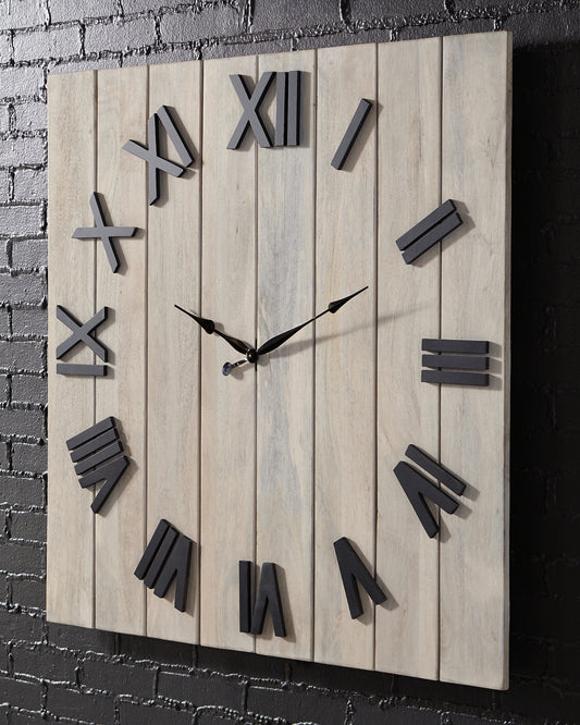 Bronson Wall Clock Milwaukee Furniture of Chicago - Furniture Store in Chicago Serving Humbolt Park, Roscoe Village, Avondale, & Homan Square