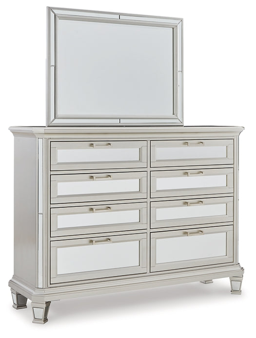 Lindenfield Dresser and Mirror Milwaukee Furniture of Chicago - Furniture Store in Chicago Serving Humbolt Park, Roscoe Village, Avondale, & Homan Square
