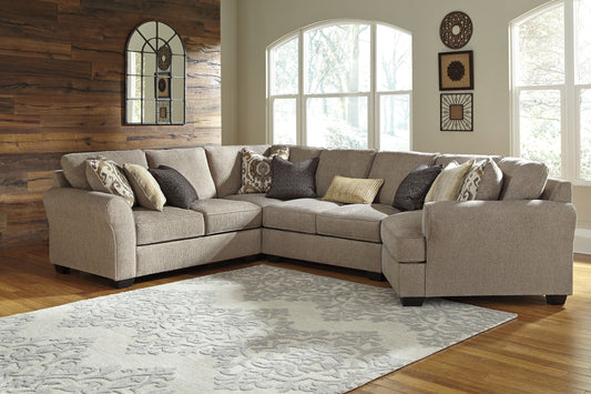 Pantomine 4-Piece Sectional with Cuddler Milwaukee Furniture of Chicago - Furniture Store in Chicago Serving Humbolt Park, Roscoe Village, Avondale, & Homan Square