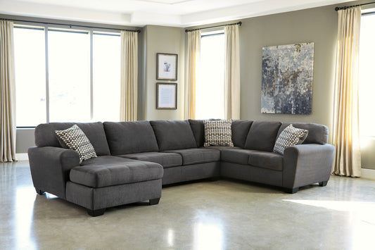 Ambee 3-Piece Sectional with Chaise Milwaukee Furniture of Chicago - Furniture Store in Chicago Serving Humbolt Park, Roscoe Village, Avondale, & Homan Square