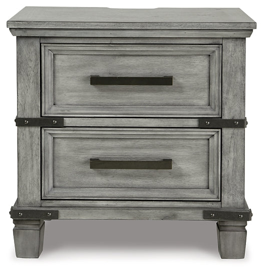 Russelyn Two Drawer Night Stand Milwaukee Furniture of Chicago - Furniture Store in Chicago Serving Humbolt Park, Roscoe Village, Avondale, & Homan Square