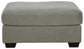 Keener Oversized Accent Ottoman Milwaukee Furniture of Chicago - Furniture Store in Chicago Serving Humbolt Park, Roscoe Village, Avondale, & Homan Square