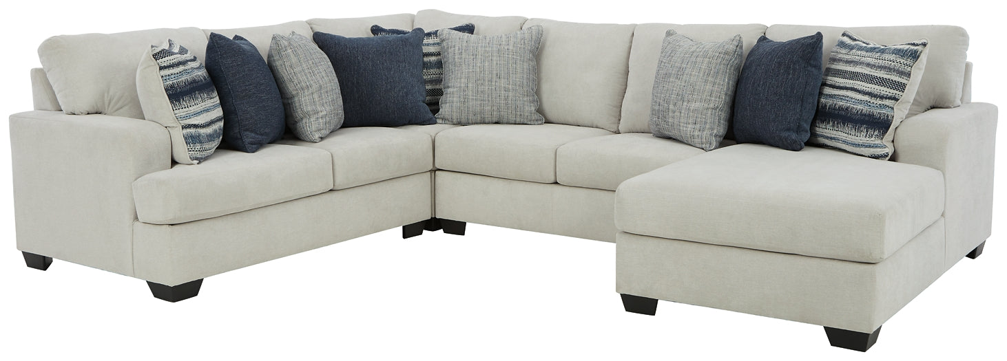 Lowder 4-Piece Sectional with Chaise Milwaukee Furniture of Chicago - Furniture Store in Chicago Serving Humbolt Park, Roscoe Village, Avondale, & Homan Square