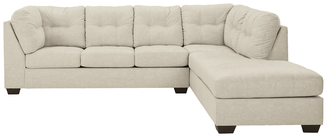 Falkirk 2-Piece Sectional with Chaise Milwaukee Furniture of Chicago - Furniture Store in Chicago Serving Humbolt Park, Roscoe Village, Avondale, & Homan Square