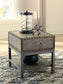 Derrylin Rectangular End Table Milwaukee Furniture of Chicago - Furniture Store in Chicago Serving Humbolt Park, Roscoe Village, Avondale, & Homan Square