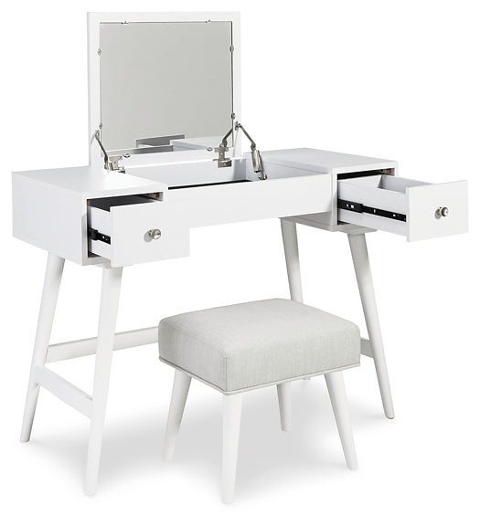 Thadamere Vanity/UPH Stool (2/CN) Milwaukee Furniture of Chicago - Furniture Store in Chicago Serving Humbolt Park, Roscoe Village, Avondale, & Homan Square