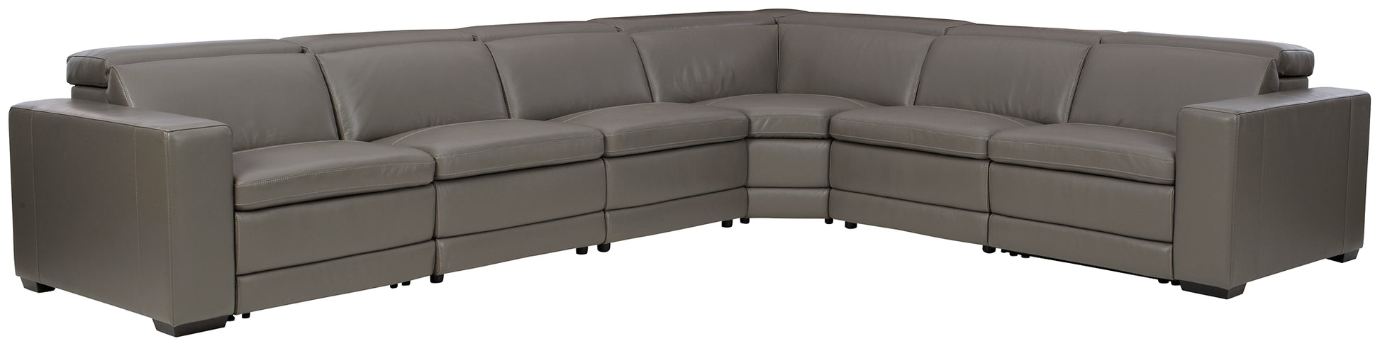Texline 7-Piece Power Reclining Sectional Milwaukee Furniture of Chicago - Furniture Store in Chicago Serving Humbolt Park, Roscoe Village, Avondale, & Homan Square