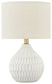 Wardmont Ceramic Table Lamp (1/CN) Milwaukee Furniture of Chicago - Furniture Store in Chicago Serving Humbolt Park, Roscoe Village, Avondale, & Homan Square
