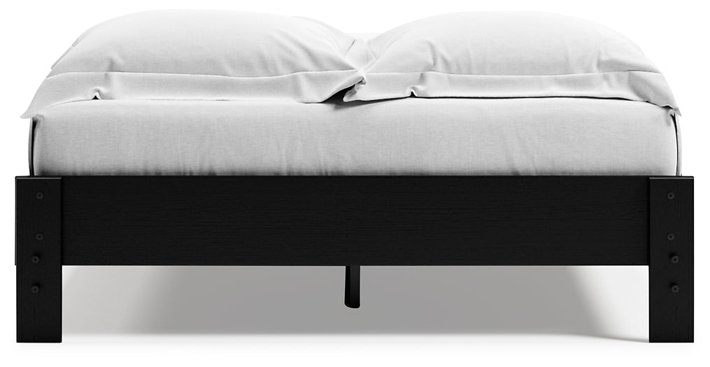 Finch Queen Platform Bed Milwaukee Furniture of Chicago - Furniture Store in Chicago Serving Humbolt Park, Roscoe Village, Avondale, & Homan Square