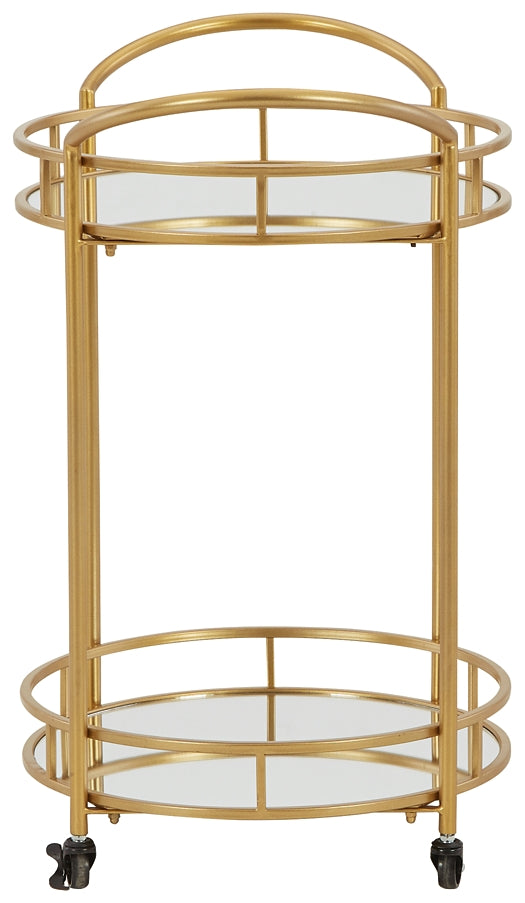 Wynora Bar Cart Milwaukee Furniture of Chicago - Furniture Store in Chicago Serving Humbolt Park, Roscoe Village, Avondale, & Homan Square