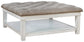 Kanwyn UPH Ottoman Cocktail Table Milwaukee Furniture of Chicago - Furniture Store in Chicago Serving Humbolt Park, Roscoe Village, Avondale, & Homan Square