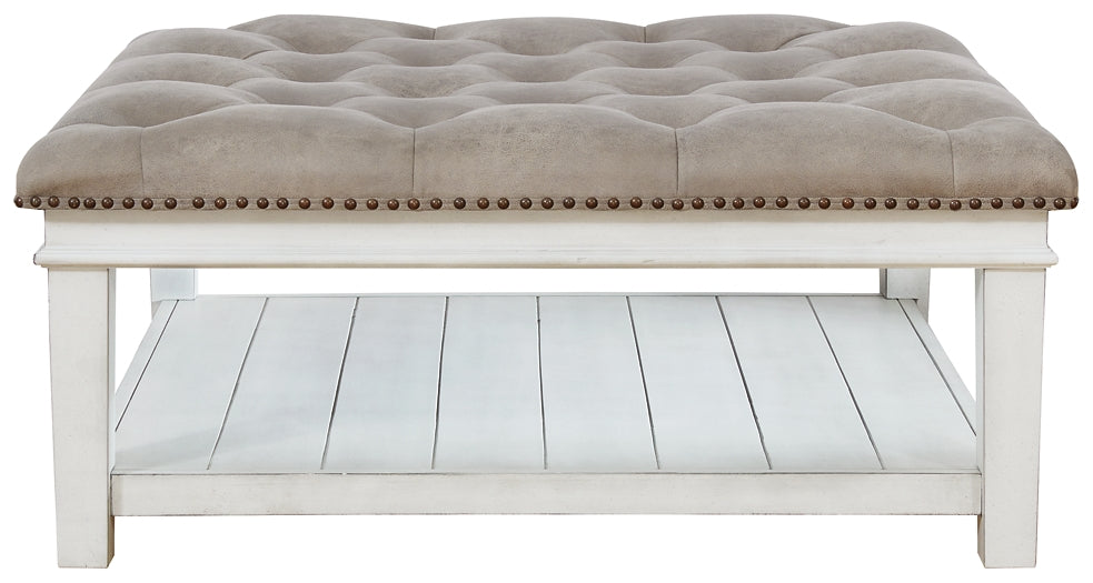 Kanwyn UPH Ottoman Cocktail Table Milwaukee Furniture of Chicago - Furniture Store in Chicago Serving Humbolt Park, Roscoe Village, Avondale, & Homan Square