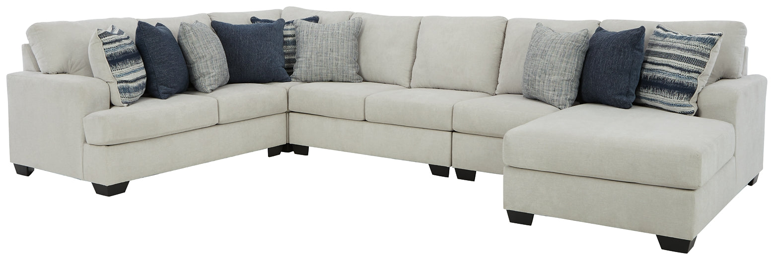 Lowder 5-Piece Sectional with Chaise Milwaukee Furniture of Chicago - Furniture Store in Chicago Serving Humbolt Park, Roscoe Village, Avondale, & Homan Square