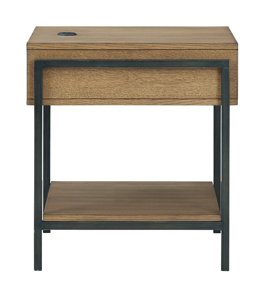 Fridley Rectangular End Table Milwaukee Furniture of Chicago - Furniture Store in Chicago Serving Humbolt Park, Roscoe Village, Avondale, & Homan Square