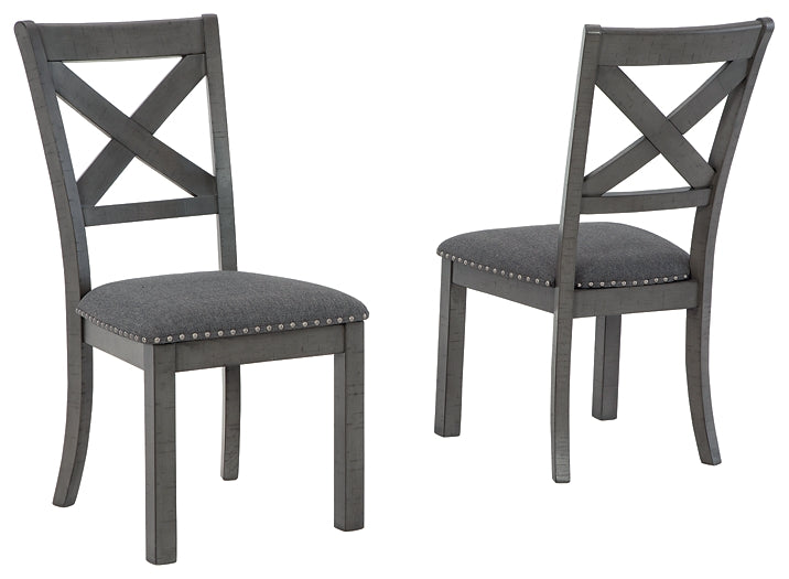Myshanna Dining UPH Side Chair (2/CN) Milwaukee Furniture of Chicago - Furniture Store in Chicago Serving Humbolt Park, Roscoe Village, Avondale, & Homan Square