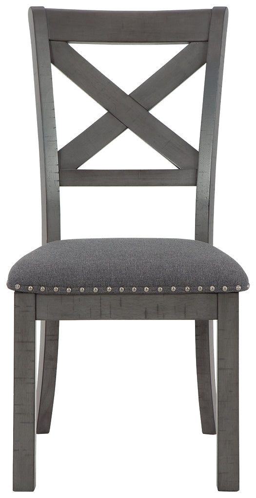 Myshanna Dining UPH Side Chair (2/CN) Milwaukee Furniture of Chicago - Furniture Store in Chicago Serving Humbolt Park, Roscoe Village, Avondale, & Homan Square