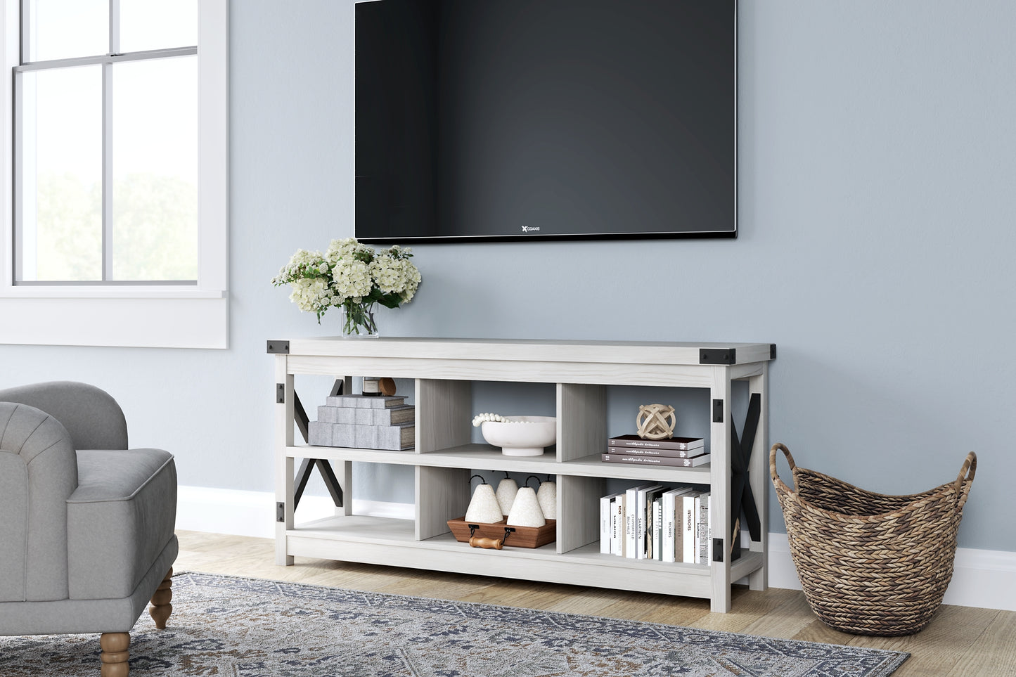 Bayflynn Large TV Stand Milwaukee Furniture of Chicago - Furniture Store in Chicago Serving Humbolt Park, Roscoe Village, Avondale, & Homan Square