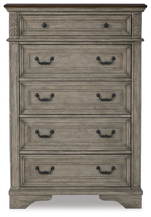 Lodenbay Five Drawer Chest Milwaukee Furniture of Chicago - Furniture Store in Chicago Serving Humbolt Park, Roscoe Village, Avondale, & Homan Square