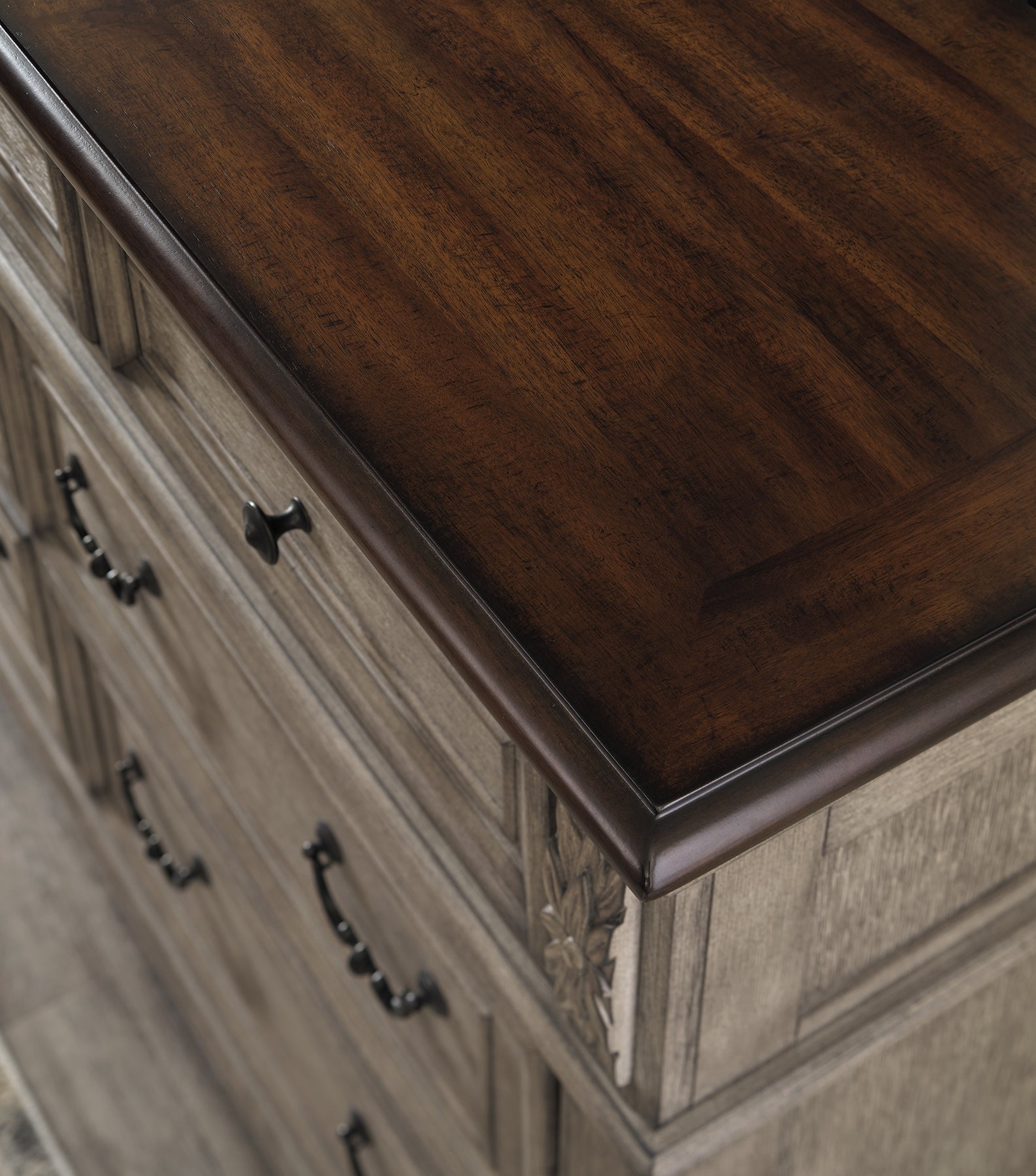 Lodenbay Dresser and Mirror Milwaukee Furniture of Chicago - Furniture Store in Chicago Serving Humbolt Park, Roscoe Village, Avondale, & Homan Square