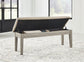 Parellen Upholstered Storage Bench Milwaukee Furniture of Chicago - Furniture Store in Chicago Serving Humbolt Park, Roscoe Village, Avondale, & Homan Square