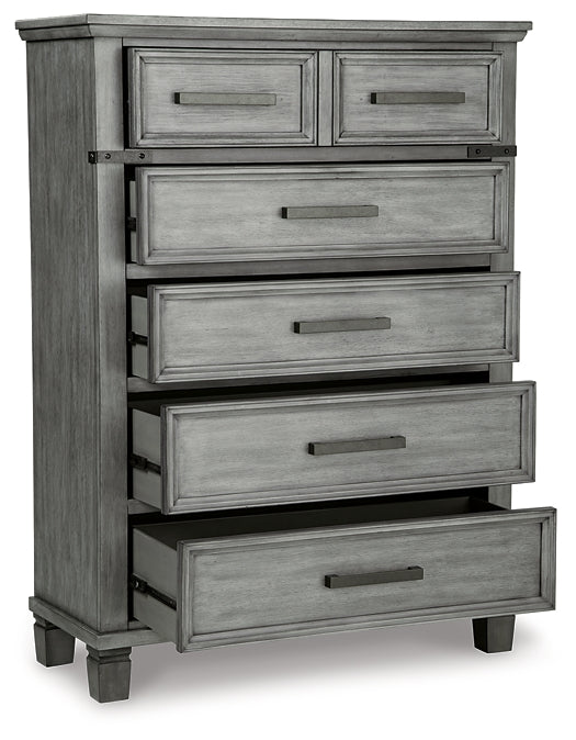 Russelyn Five Drawer Chest Milwaukee Furniture of Chicago - Furniture Store in Chicago Serving Humbolt Park, Roscoe Village, Avondale, & Homan Square