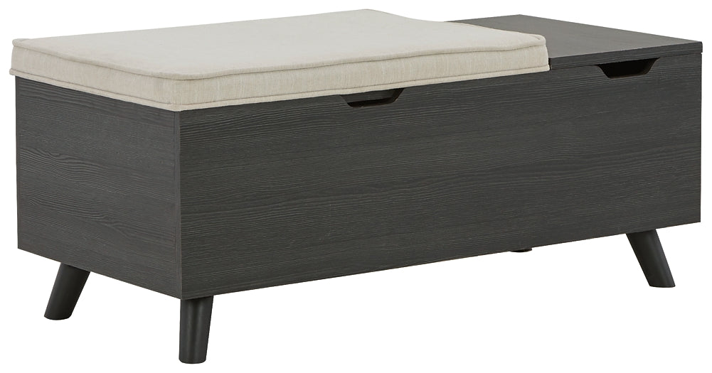 Yarlow Storage Bench Milwaukee Furniture of Chicago - Furniture Store in Chicago Serving Humbolt Park, Roscoe Village, Avondale, & Homan Square