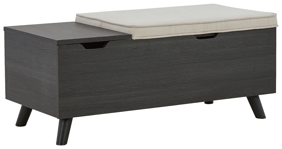 Yarlow Storage Bench Milwaukee Furniture of Chicago - Furniture Store in Chicago Serving Humbolt Park, Roscoe Village, Avondale, & Homan Square