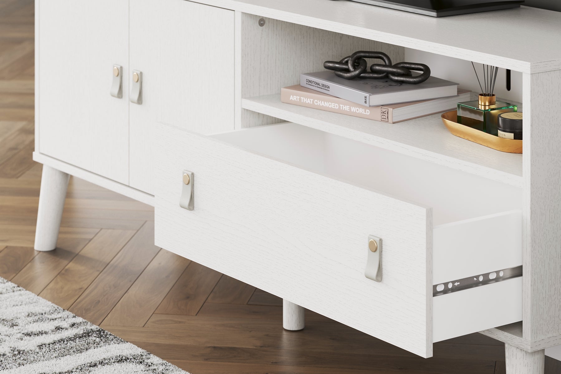 Aprilyn Medium TV Stand Milwaukee Furniture of Chicago - Furniture Store in Chicago Serving Humbolt Park, Roscoe Village, Avondale, & Homan Square