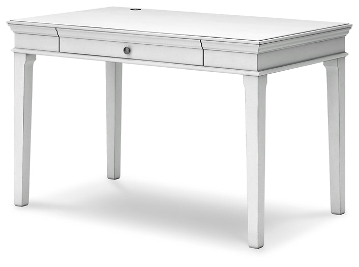 Kanwyn Home Office Small Leg Desk Milwaukee Furniture of Chicago - Furniture Store in Chicago Serving Humbolt Park, Roscoe Village, Avondale, & Homan Square