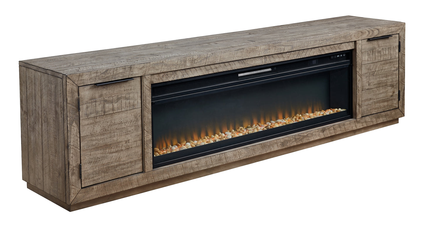 Krystanza TV Stand with Electric Fireplace Milwaukee Furniture of Chicago - Furniture Store in Chicago Serving Humbolt Park, Roscoe Village, Avondale, & Homan Square