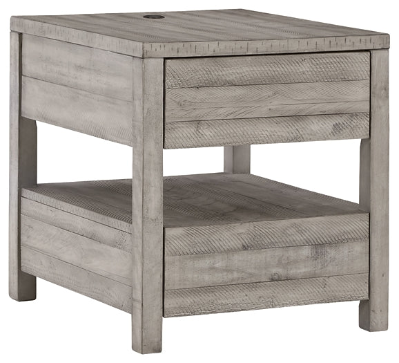 Naydell Rectangular End Table Milwaukee Furniture of Chicago - Furniture Store in Chicago Serving Humbolt Park, Roscoe Village, Avondale, & Homan Square