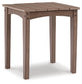 Emmeline Square End Table Milwaukee Furniture of Chicago - Furniture Store in Chicago Serving Humbolt Park, Roscoe Village, Avondale, & Homan Square