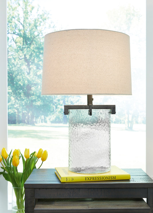 Fentonley Glass Table Lamp (1/CN) Milwaukee Furniture of Chicago - Furniture Store in Chicago Serving Humbolt Park, Roscoe Village, Avondale, & Homan Square