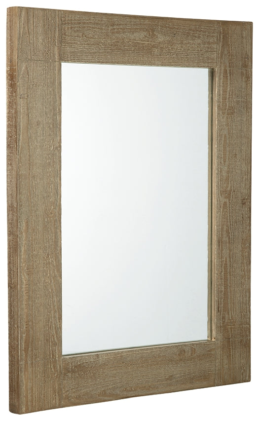Waltleigh Accent Mirror Milwaukee Furniture of Chicago - Furniture Store in Chicago Serving Humbolt Park, Roscoe Village, Avondale, & Homan Square
